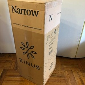 ZINUS Narrow Green Tea Memory Foam Mattress